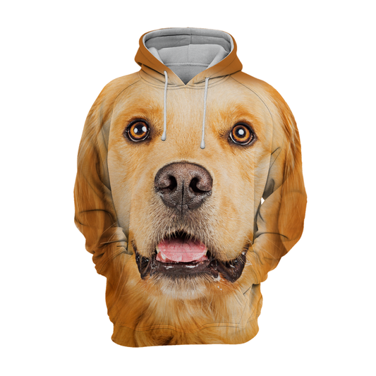 Unisex Hundhoodie | Golden Retriever