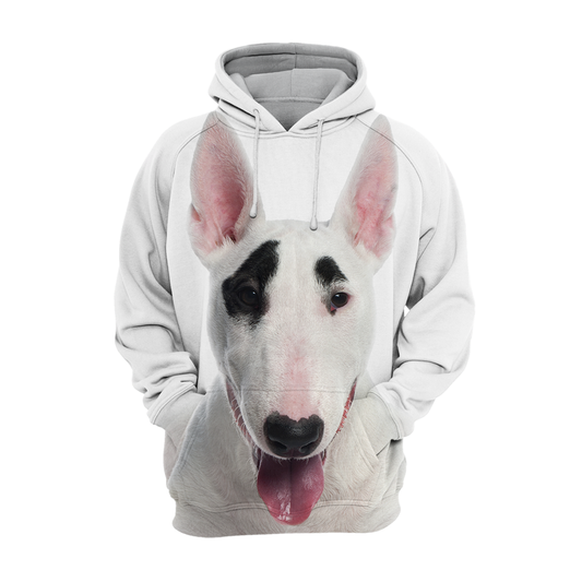 Unisex Hundhoodie | Bull Terrier Puppy