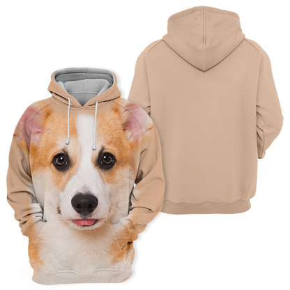 Unisex Hundhoodie | Welsh Corgi Dog