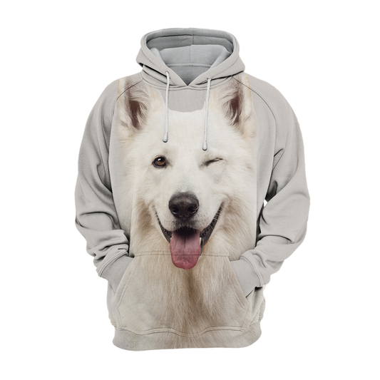 Unisex Hundhoodie | Swiss Shepherd Adorable