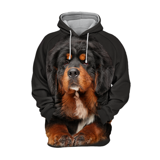 Unisex Hundhoodie | Tibetansk Mastiff