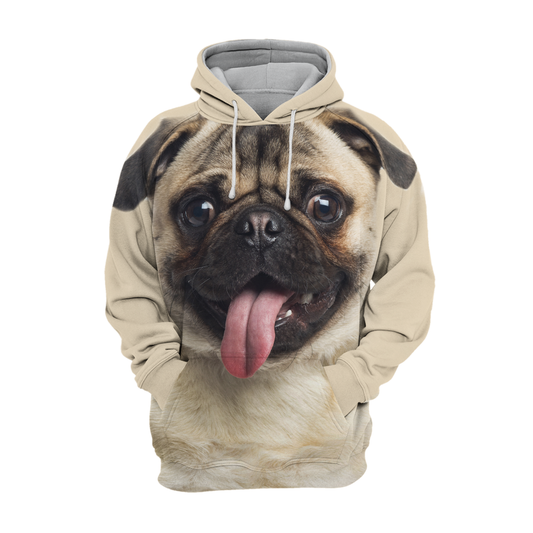 Unisex Hundhoodie | Pug Mops Cute