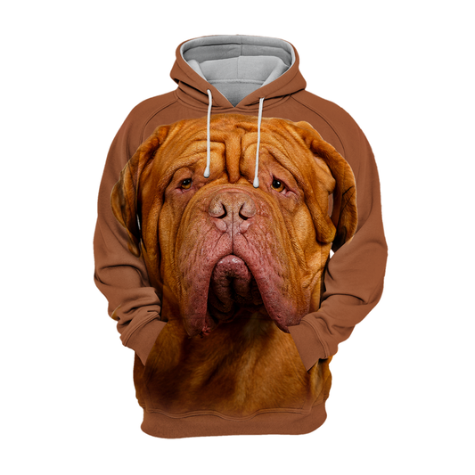 Unisex Hundhoodie | Bordeaux Mastiff