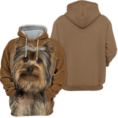 Unisex Hundhoodie | Yorkshire Terrier Yorkie