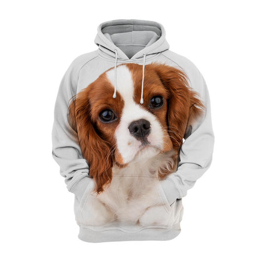 Unisex Hundhoodie | Cavalier King Charles Spaniel Puppy