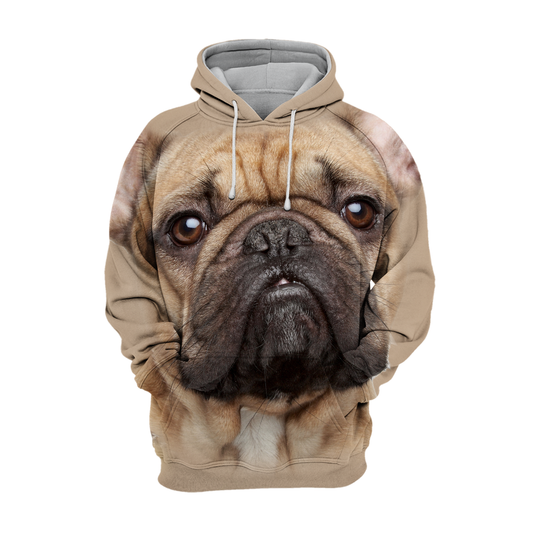 Unisex Hundhoodie | Fransk Bulldog