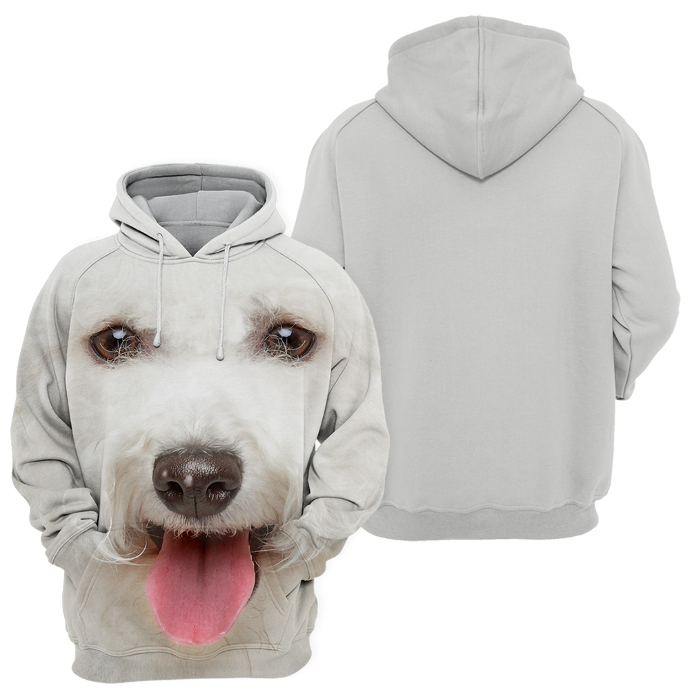 Unisex Hundhoodie | Bichon Maltesere Frise