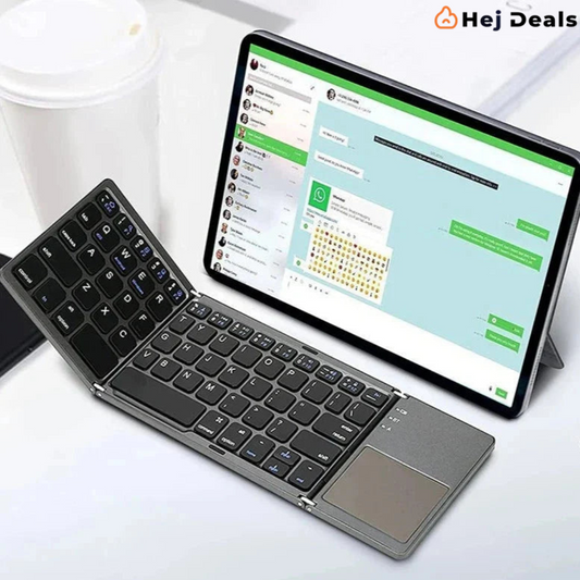 Vikbart Bluetooth Keyboard™ Uppgradera din arbets- och skrivupplevelse