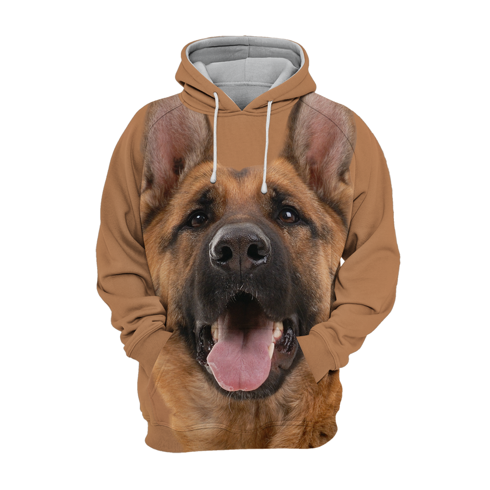 Unisex Hundhoodie | German Shepherd Schäferhund Laugh