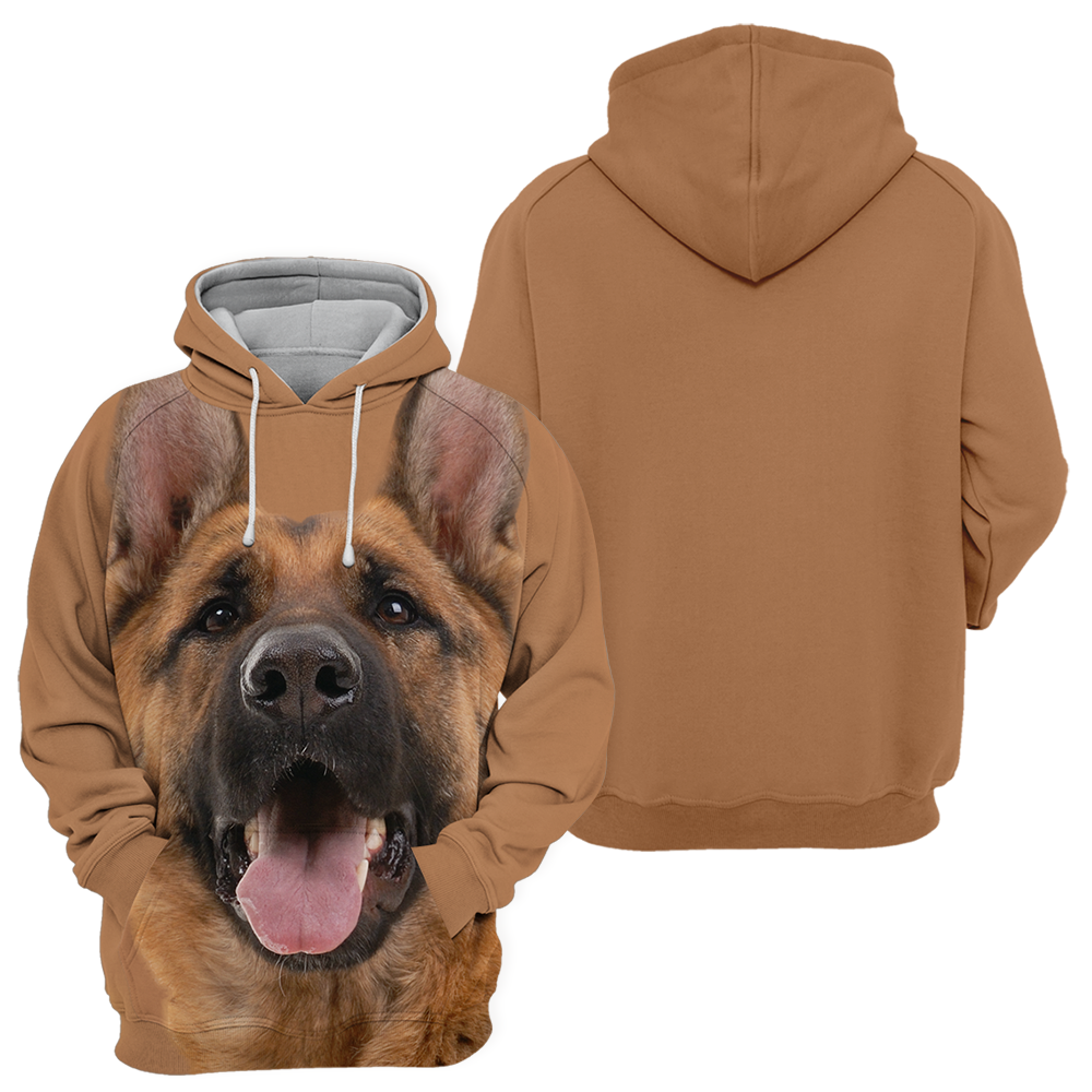 Unisex Hundhoodie | German Shepherd Schäferhund Laugh