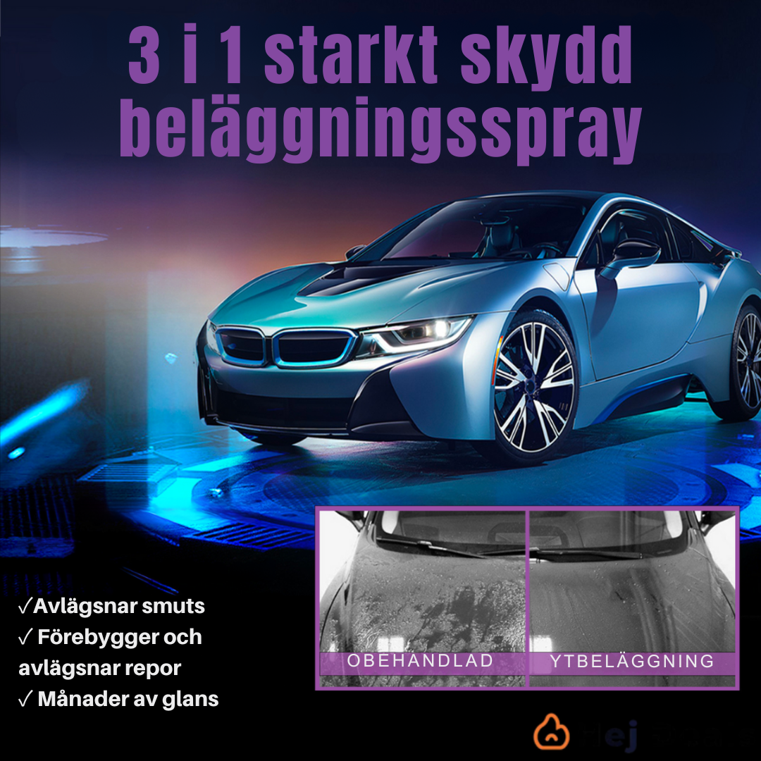 3 i 1 Nano Keramisk Yt behandlingsspray | 1+2 Gratis