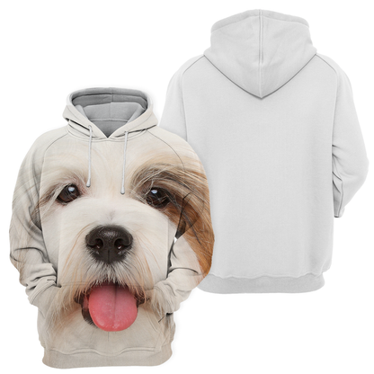 Unisex Hundhoodie | Lhasa Tibetansk Apso