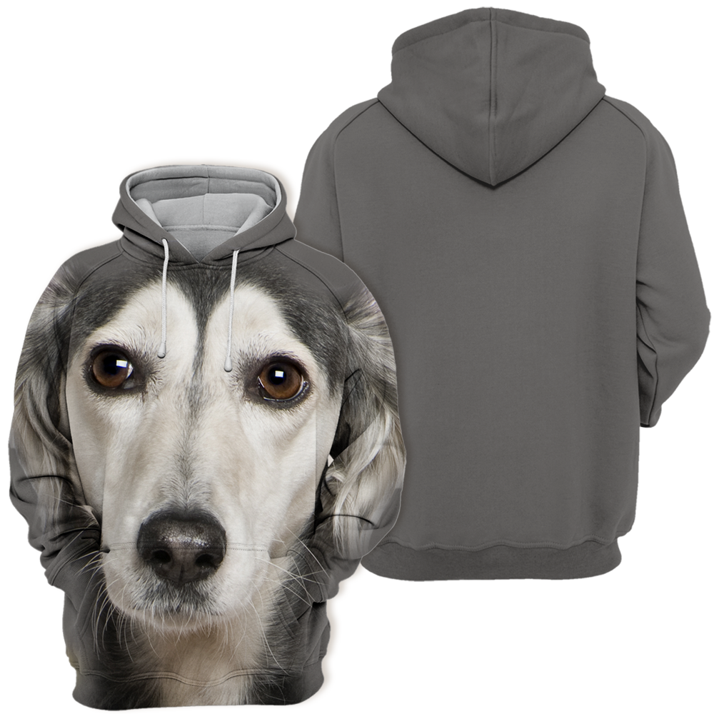 Unisex Hundhoodie | Saluki Dog