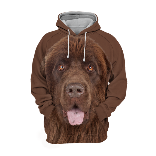 Unisex Hundhoodie | Newfoundland Bruin