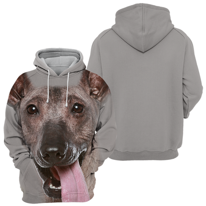 Unisex Hundhoodie | Peruvian Hairless haarloos