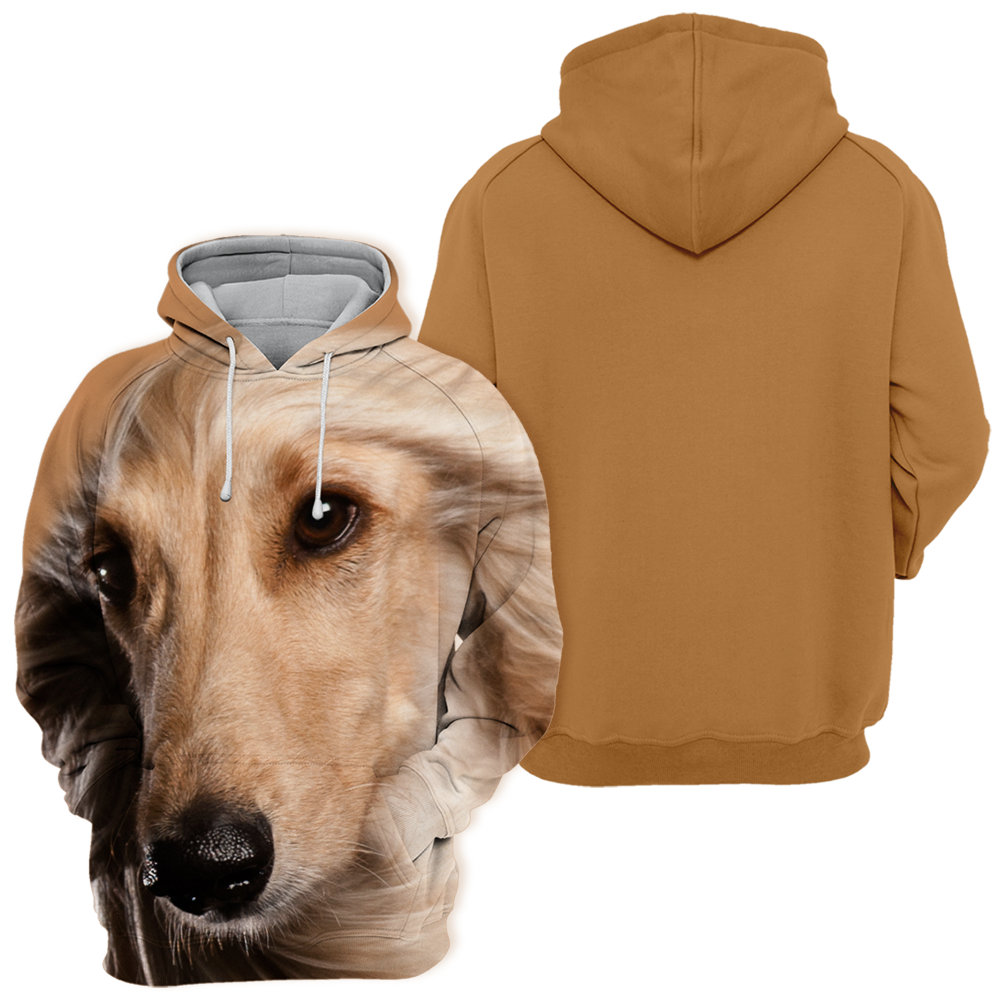 Unisex Hundhoodie | Afghan Hound