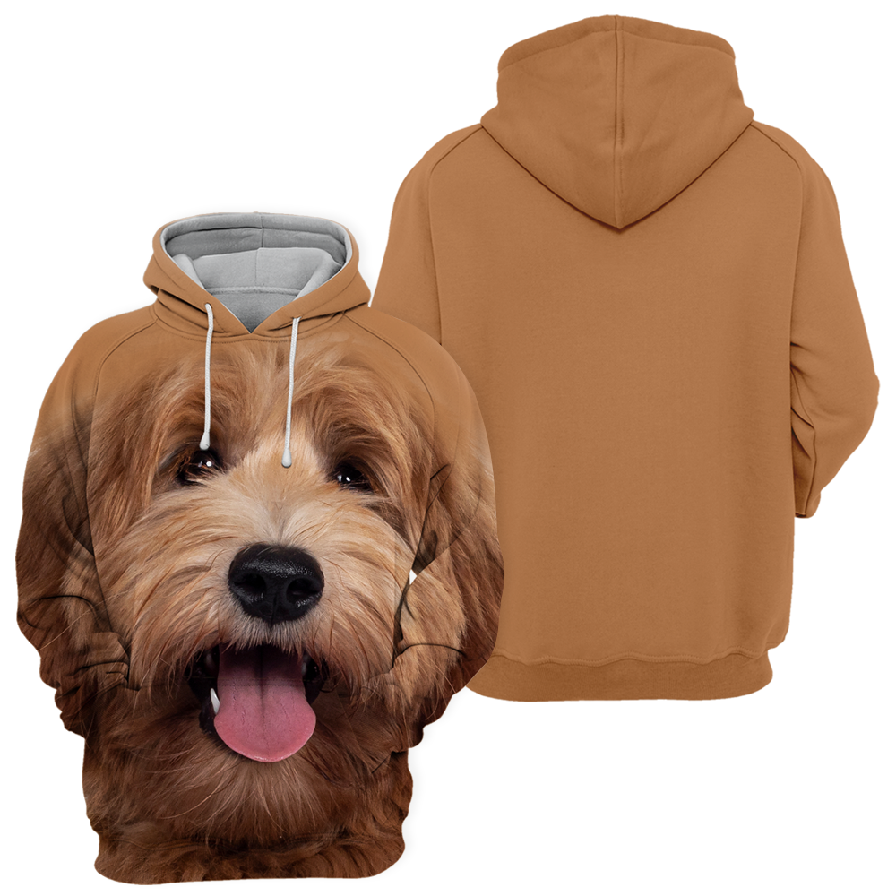 Unisex Hundhoodie | Labradoodle Dog Puppy