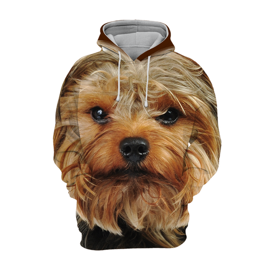 Unisex Hundhoodie | Yorkshire Terrier Yorkie Cute