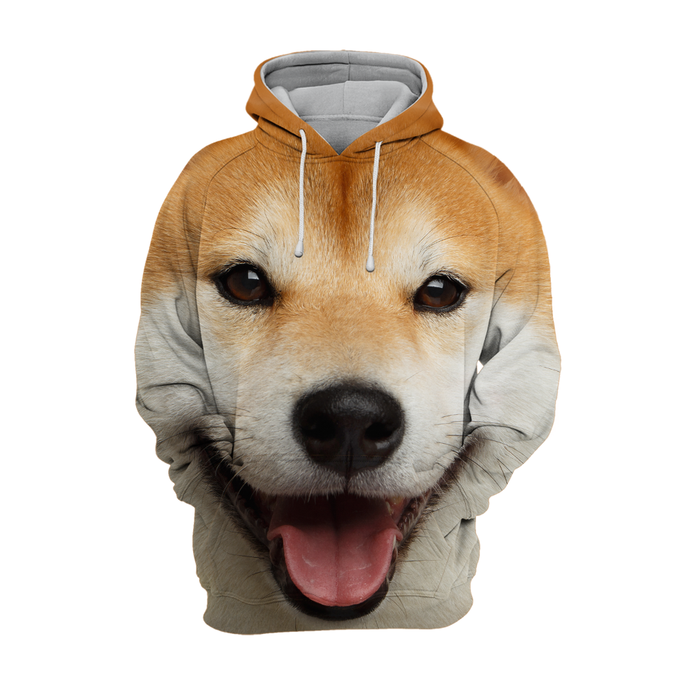 Unisex Hundhoodie | Shiba Inu Akita Smile