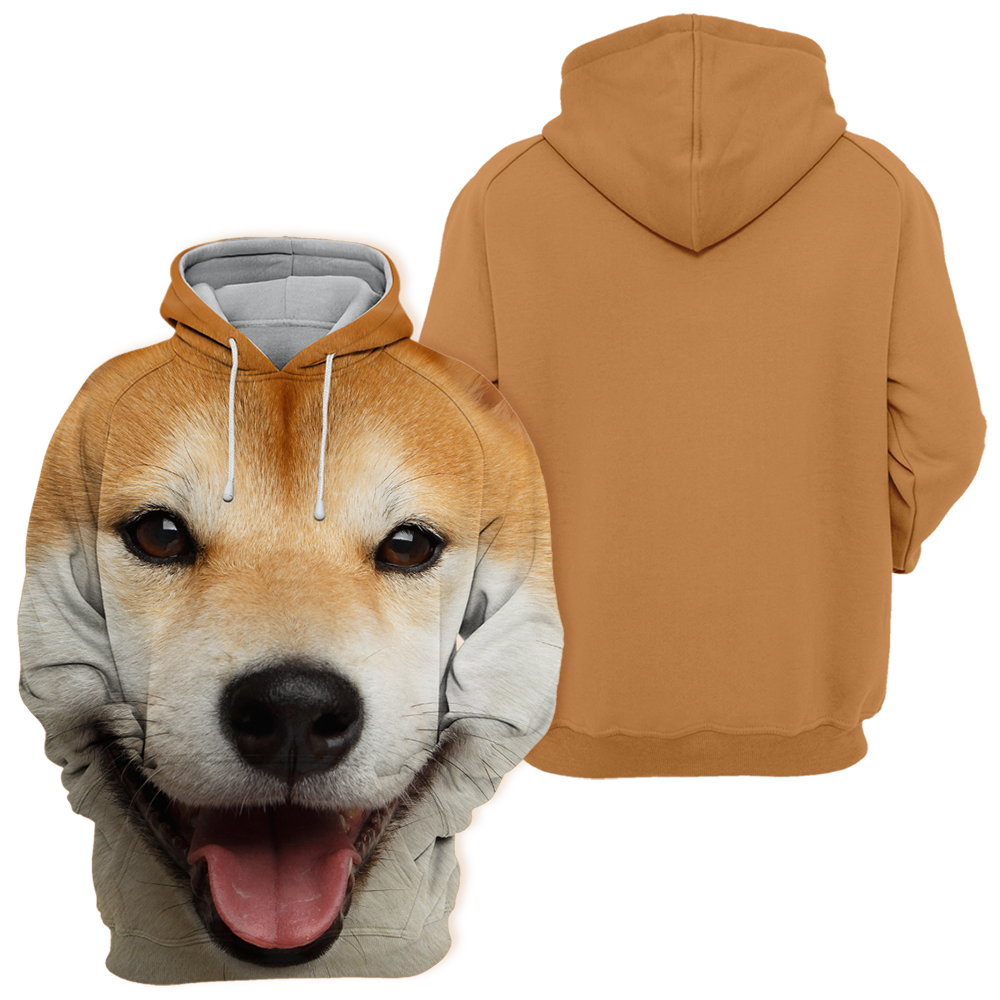 Unisex Hundhoodie | Shiba Inu Akita Smile