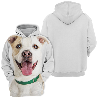 Unisex Hundhoodie | Cross Breed Blij